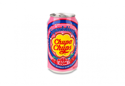 Напій газований Chupa Chups зі смаком вишні баблгам