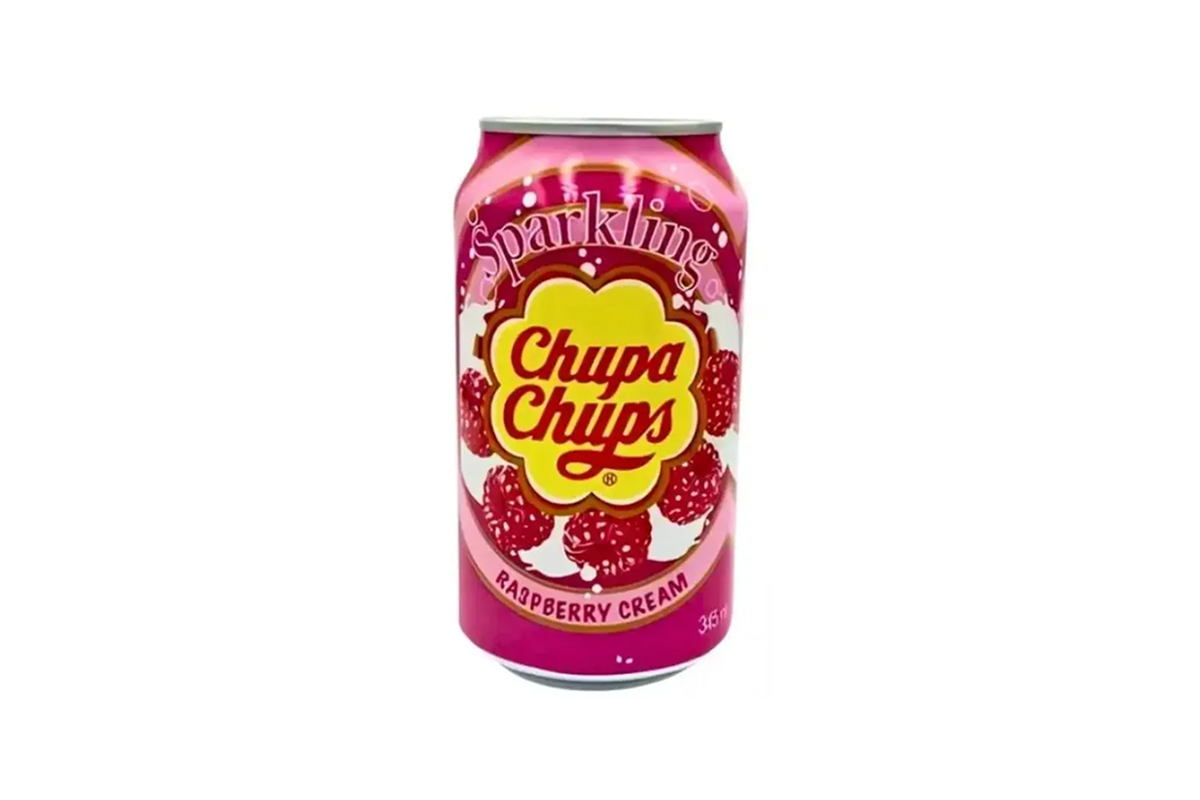 Напій газований Chupa Chups зі смаком малини