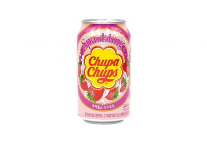 Напій газований Chupa Chups зі смаком полуниці
