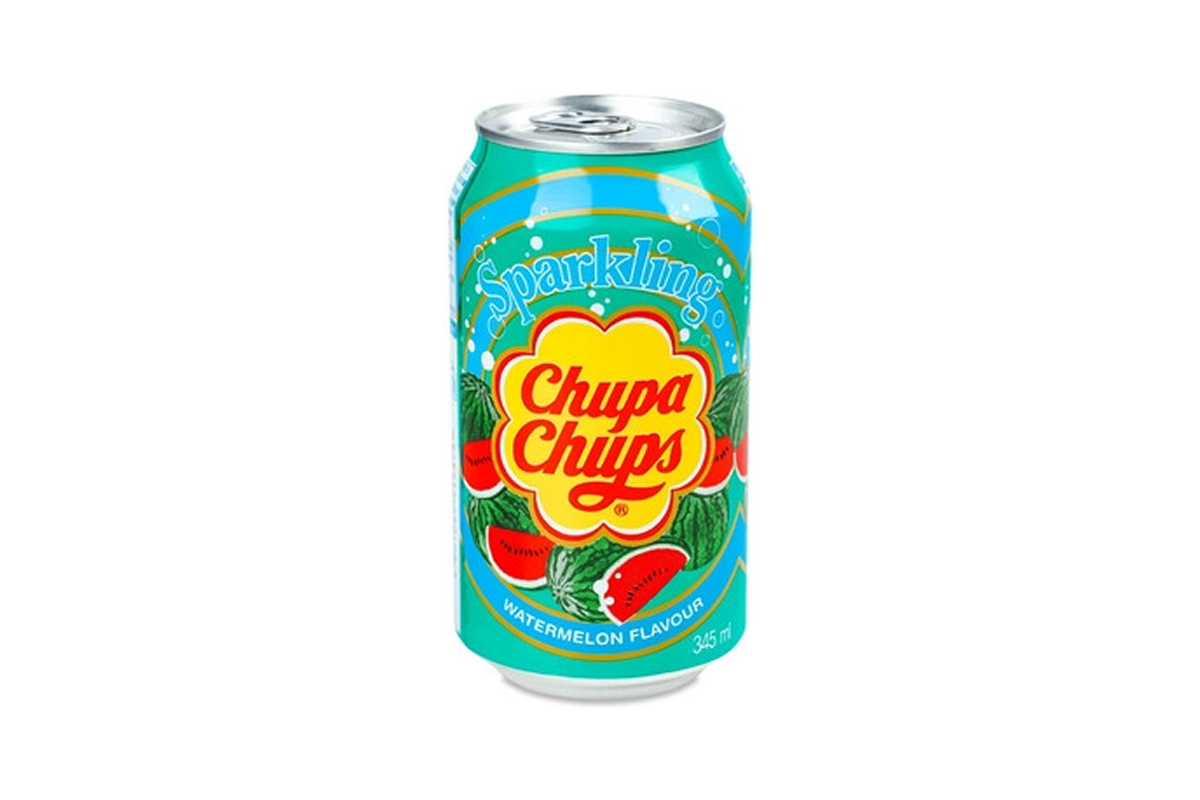 Напій газований Chupa Chups зі смаком кавуна