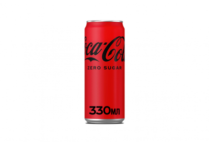Напій газований Coca-Cola Zero 0.33