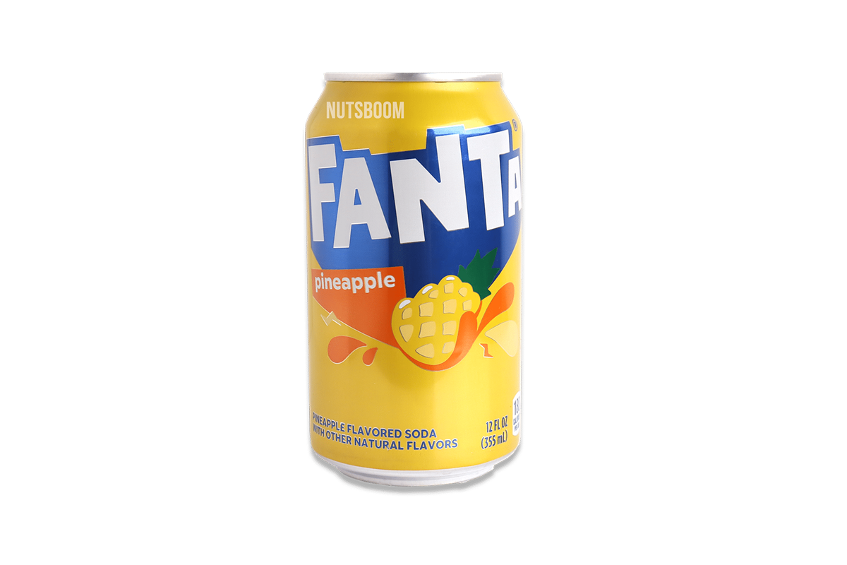 Напій газований Fanta зі смаком ананаса