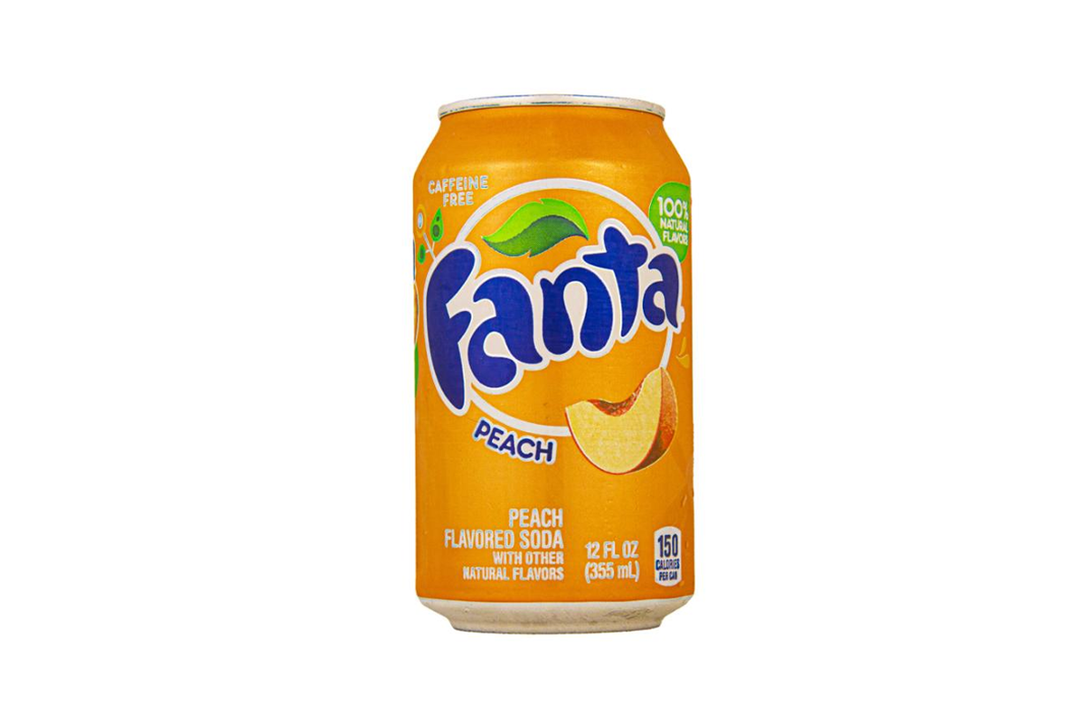 Напій газований Fanta зі смаком персика