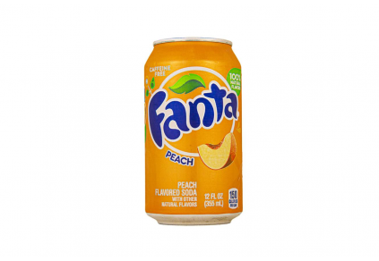 Напій газований Fanta зі смаком персика