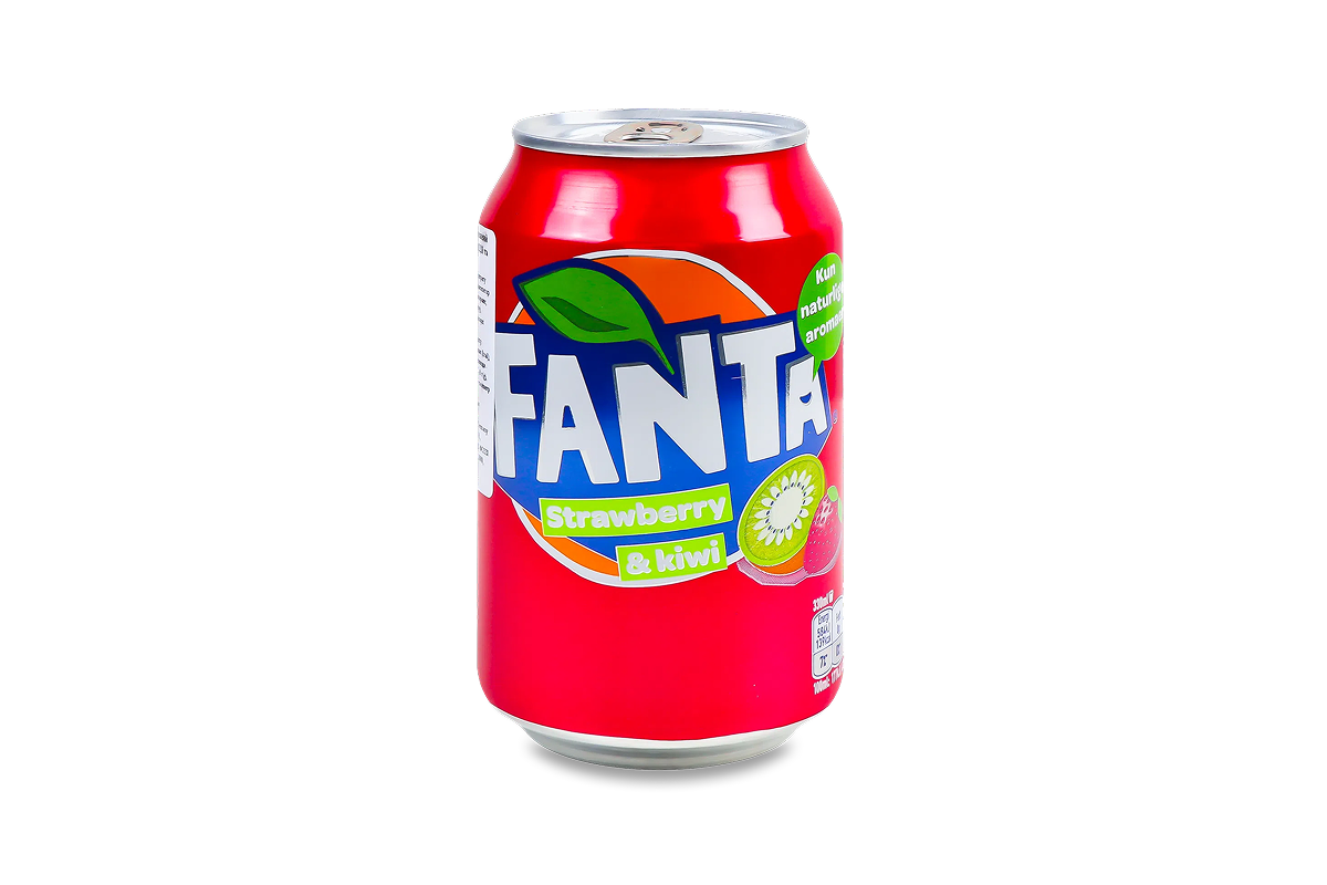 Напій газований Fanta зі смаком полуниця ківі