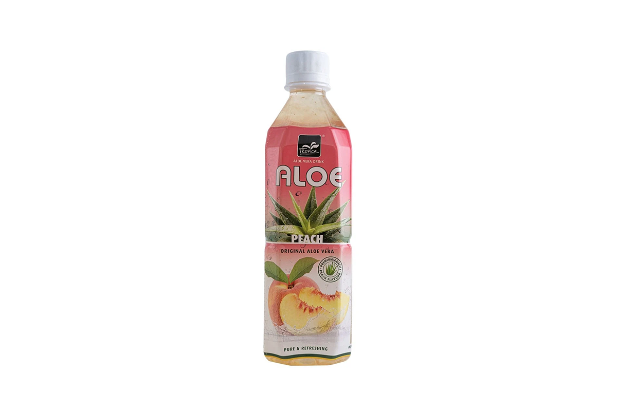 Напій негазований Tropical Aloe Vera зі смаком персик